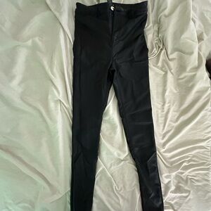 Fashion Nova Black Slim Fit Leggings